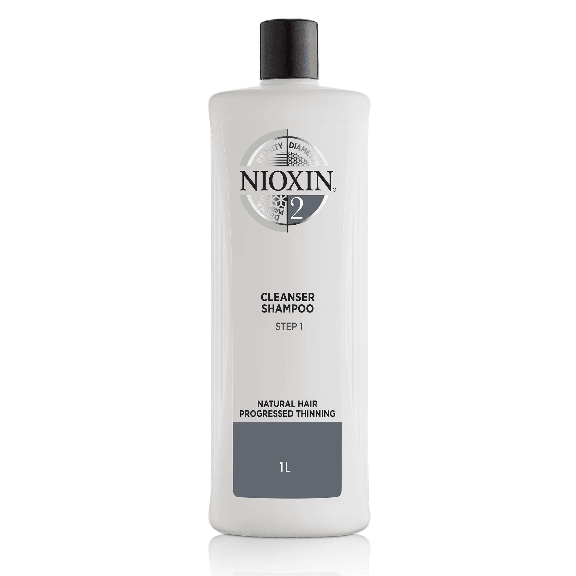 Nioxin System 2 Cleanser Shampoo and Scalp Therapy Revitalising Conditioner 1000ml Bundle