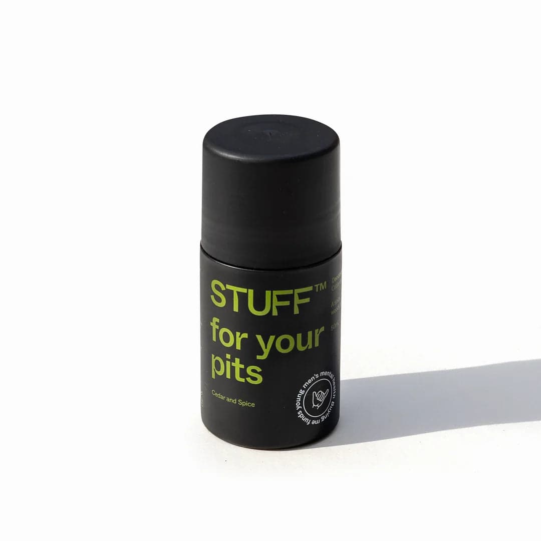 Stuff That Matters Men's Natural Deodorant Cedar and Spice 90ml