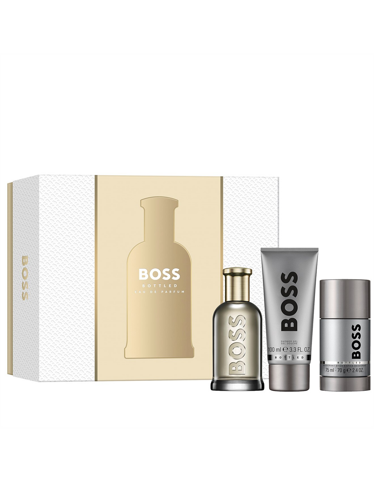 Hugo Boss Bottled EDP 100ml 3 Piece Gift Set