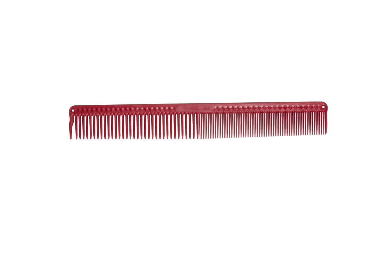 JRL Precise Cutting Comb 8.6" - Red