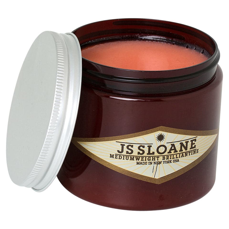 JS Sloane Medium Weight Brilliantine Pomade 473ml