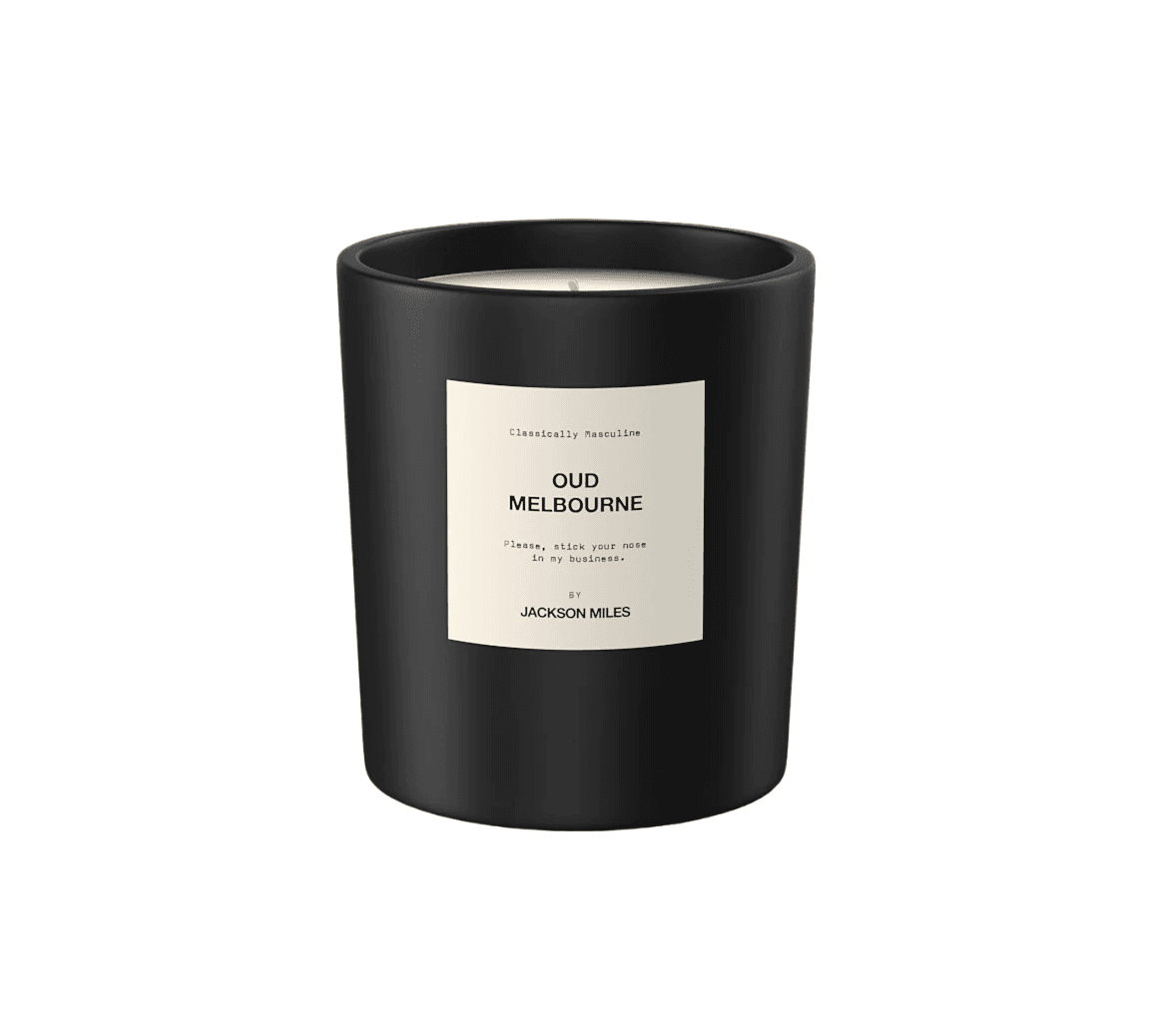 Jackson Miles Oud Melbourne 300ml Soy Wax Candle