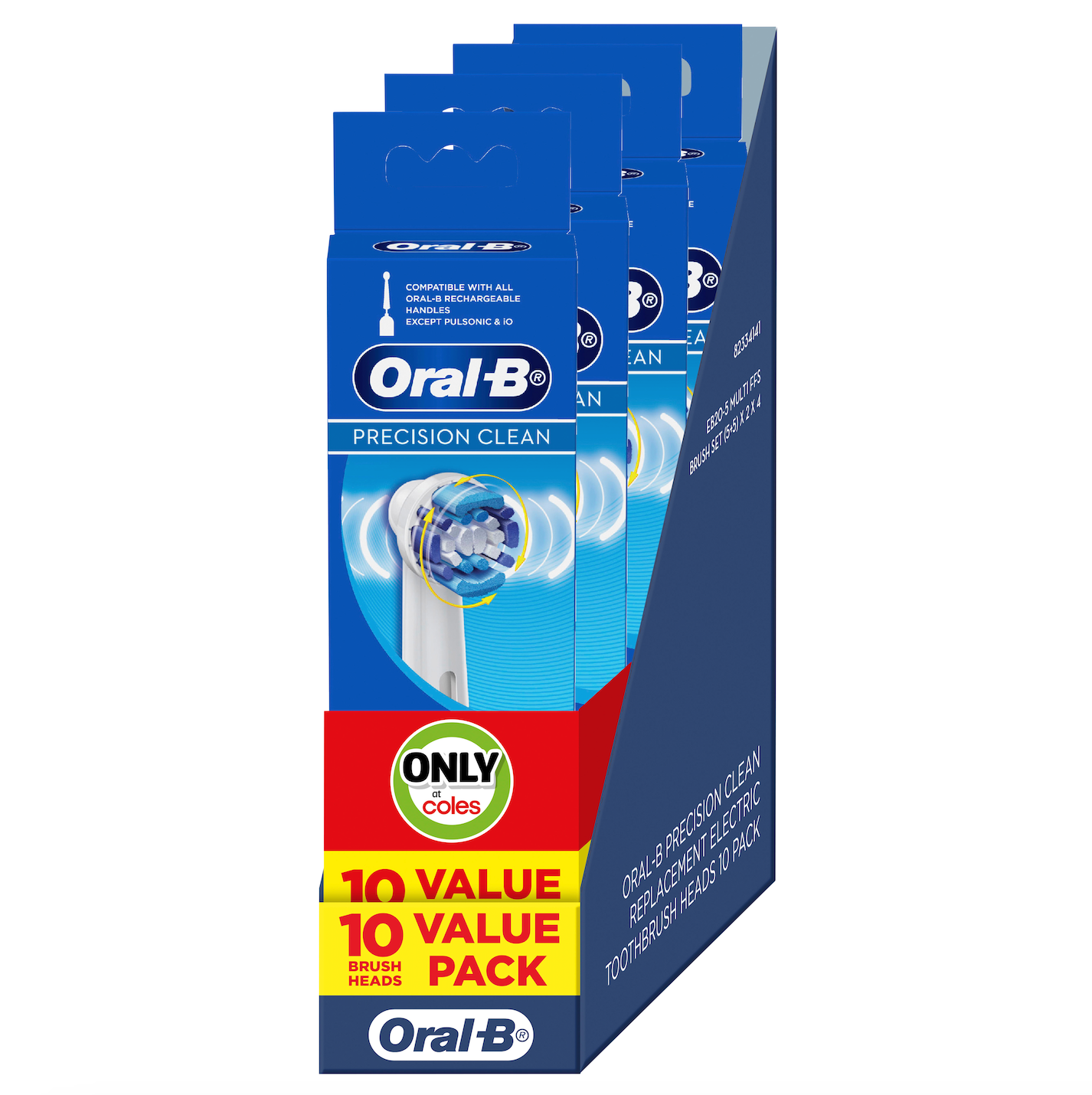 Oral-B Precision Clean Replacement Brush Heads (10pcs)