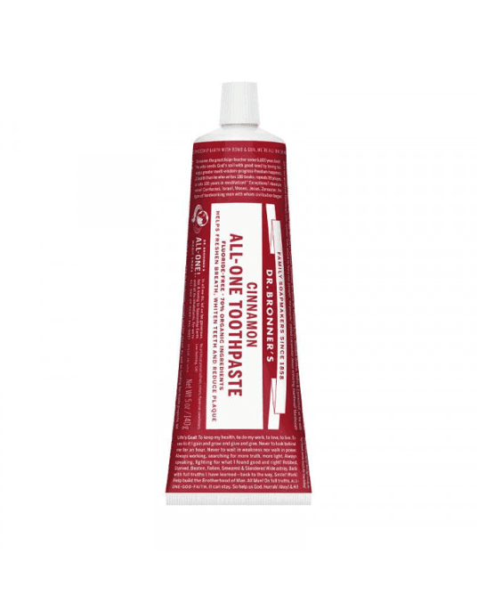 Dr. Bronner's All-One Toothpaste Cinnamon 140g