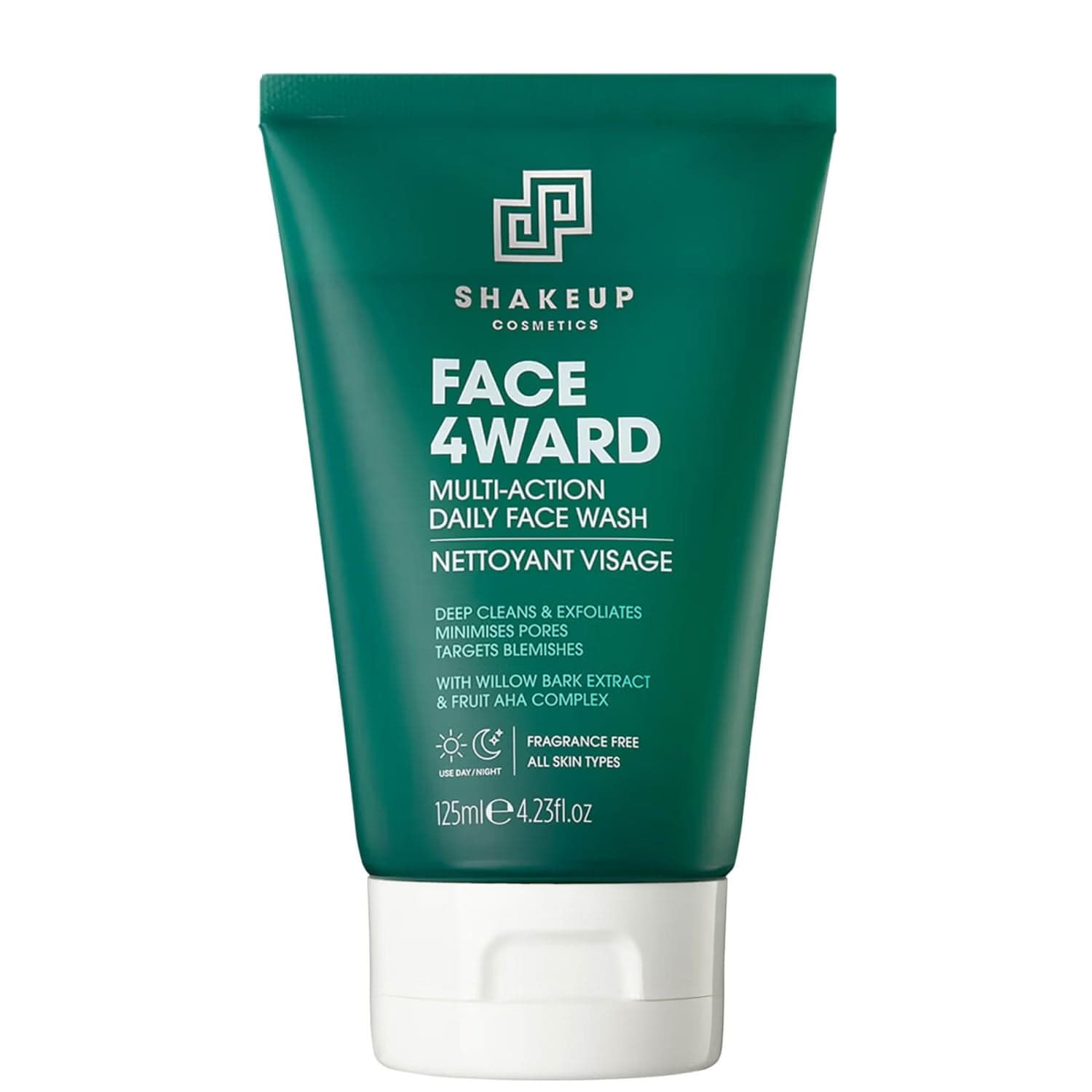 Shakeup Cosmetics Face 4Ward Multi-Action Daily Face Wash 125ml