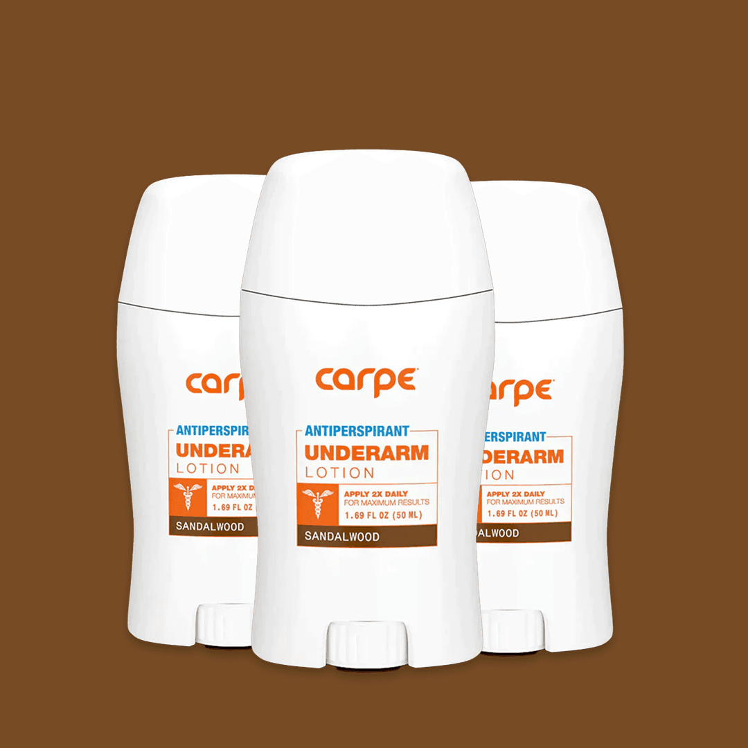 Carpe Antiperspirant Underarm Stick 50ml Trio Bundle