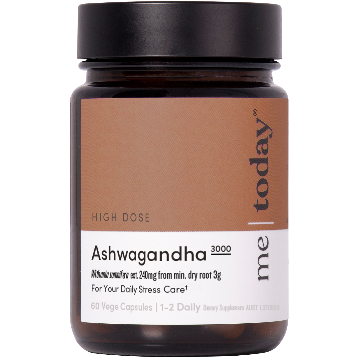 Me Today Ashwagandha 3000 60 vegecaps